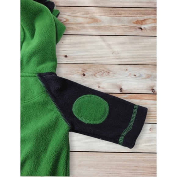 Baby Gap Romper Hooded Fleece Bodysuit Size 0-3 Mos - Picture 6 of 9